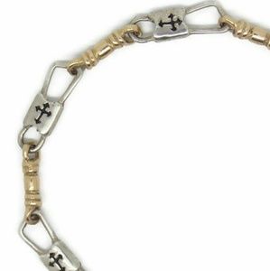 Fishers of Men Acts Bracelet Budded Cross 9.5